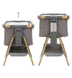 Tutti Bambini Cozee XL Bedside Crib & Cot - Oak / Charcoal GOODS Boots