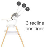 Tutti Bambini Nova Evolutionary Highchair - White/Oak GOODS Boots