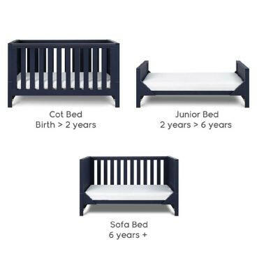 Tutti Bambini Tivoli 3 Piece Room Set - Navy GOODS Boots