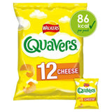 Walkers Quavers Cheese Multipack Crisps Snacks 12x16g GOODS Sainsburys