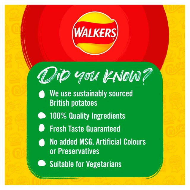 Walkers Pickled Onion Multipack Crisps GOODS ASDA