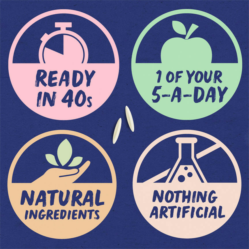 Tilda Kids Sunshine Vegetable Rice Rice, Pasta & Noodles ASDA