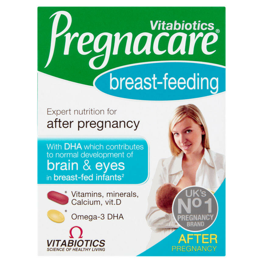 Vitabiotics Pregnacare Breast-Feeding Capsules Vitamins, Minerals & Supplements ASDA