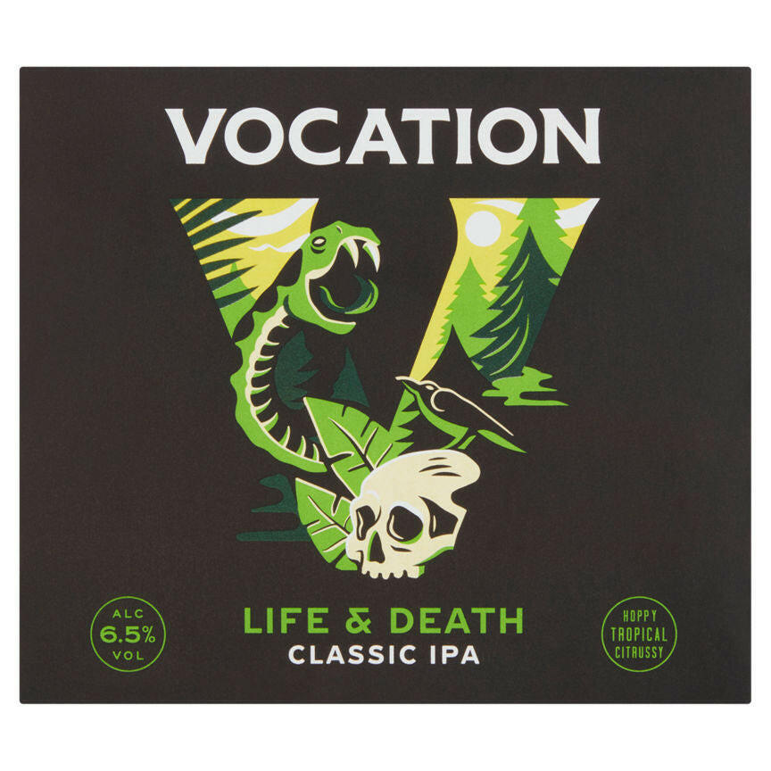 Vocation Brewery Life & Death IPA Beer & Cider ASDA