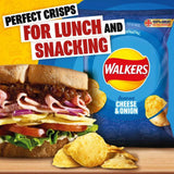 Walkers Cheese & Onion Sharing Crisps GOODS ASDA