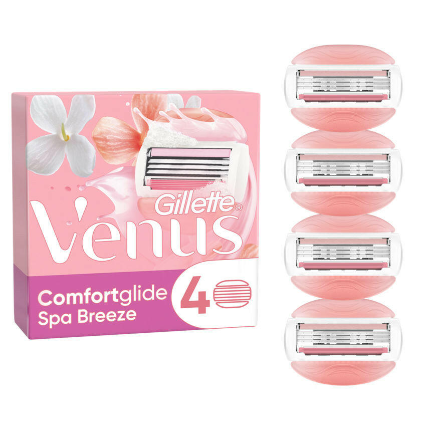Venus Spa Breeze 3 Blade Razor Blades Women's Toiletries ASDA