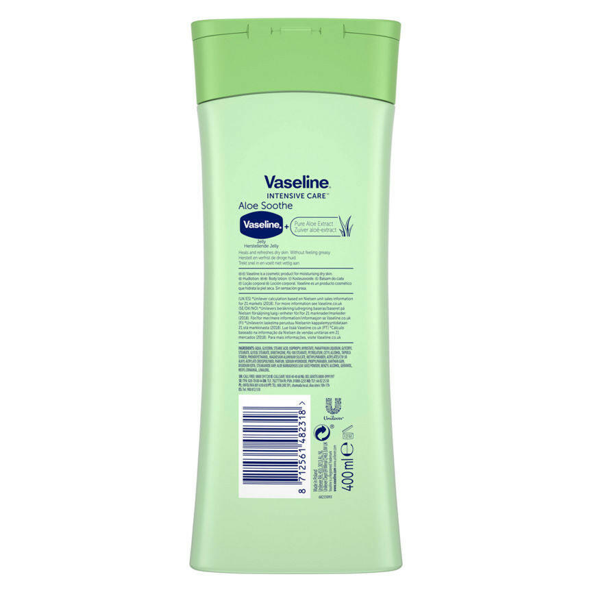 Vaseline Intensive Care Aloe Soothe Body Lotion GOODS ASDA