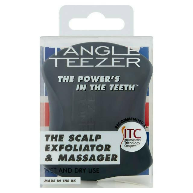 Tangle Teezer The Scalp Exfoliator & Massager Black Onyx Hair accessories Sainsburys
