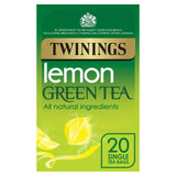 Twinings Lemon Green Tea, 20 Tea Bags All tea Sainsburys
