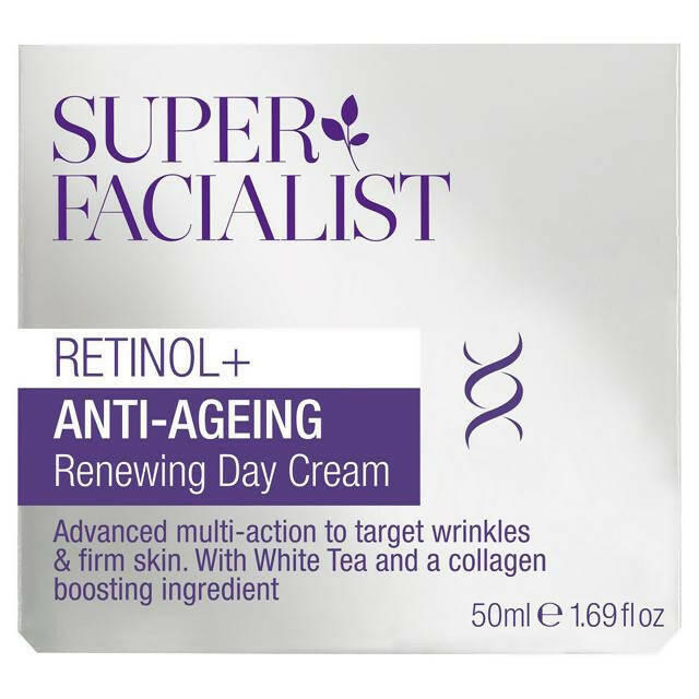 Super Facialist Retinol+ Anti-Ageing Renewing Day Cream 50ml All Sainsburys