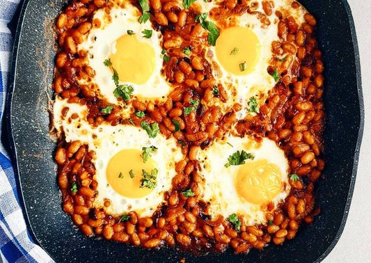 Delicious Baked Beans Egg Bake Recipe: A Perfect Breakfast