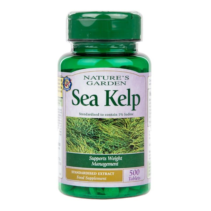 Nature’s Garden Sea Kelp 15mg (Iodine) 500 Tablets GOODS Holland&Barrett