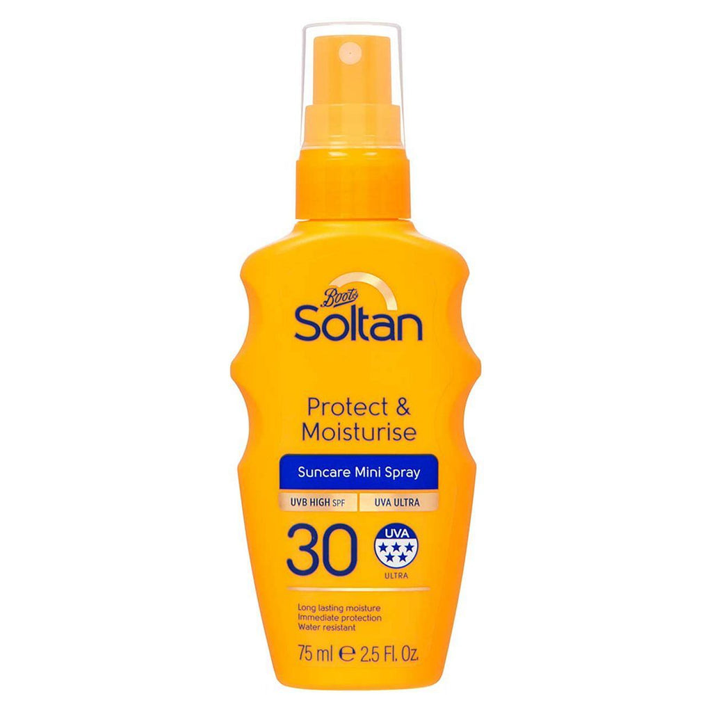 Soltan Mini Protect & Moisturise Spray SPF30 75ml