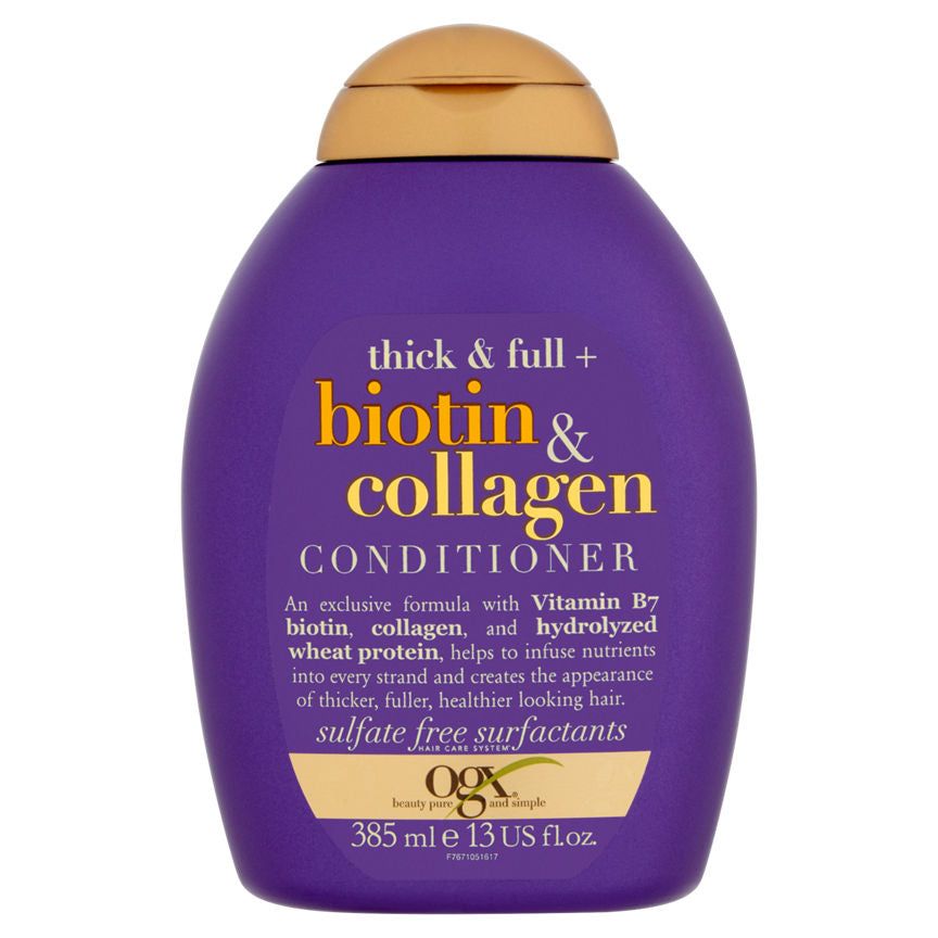 OGX Thick & Full Biotin & Collagen Conditioner GOODS ASDA   