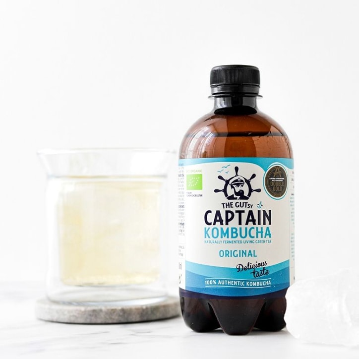 The GUTsy Captain Kombucha California Raspberry Bio-Organic Drink 400ml