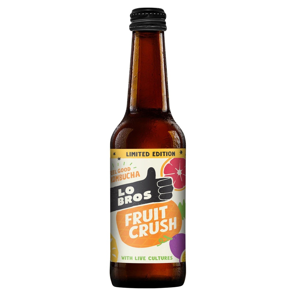 Lo Bros Kombucha Fruit Crush, Limited Edition 330ml