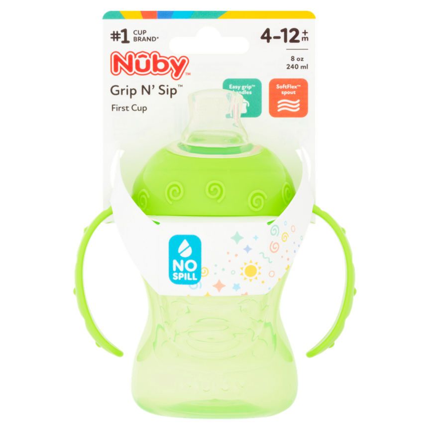 Nuby Sipeez First Cup Grip N' Sip 4-12m GOODS ASDA   