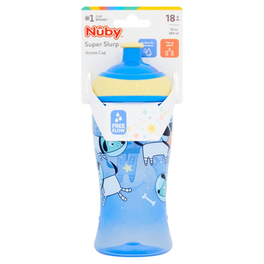 Nuby Super Slurp Active Cup 18m+ 360ml GOODS ASDA   