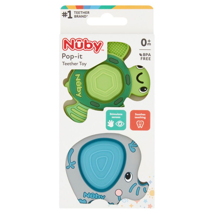 Nuby Pop-It Teether Toy GOODS ASDA   