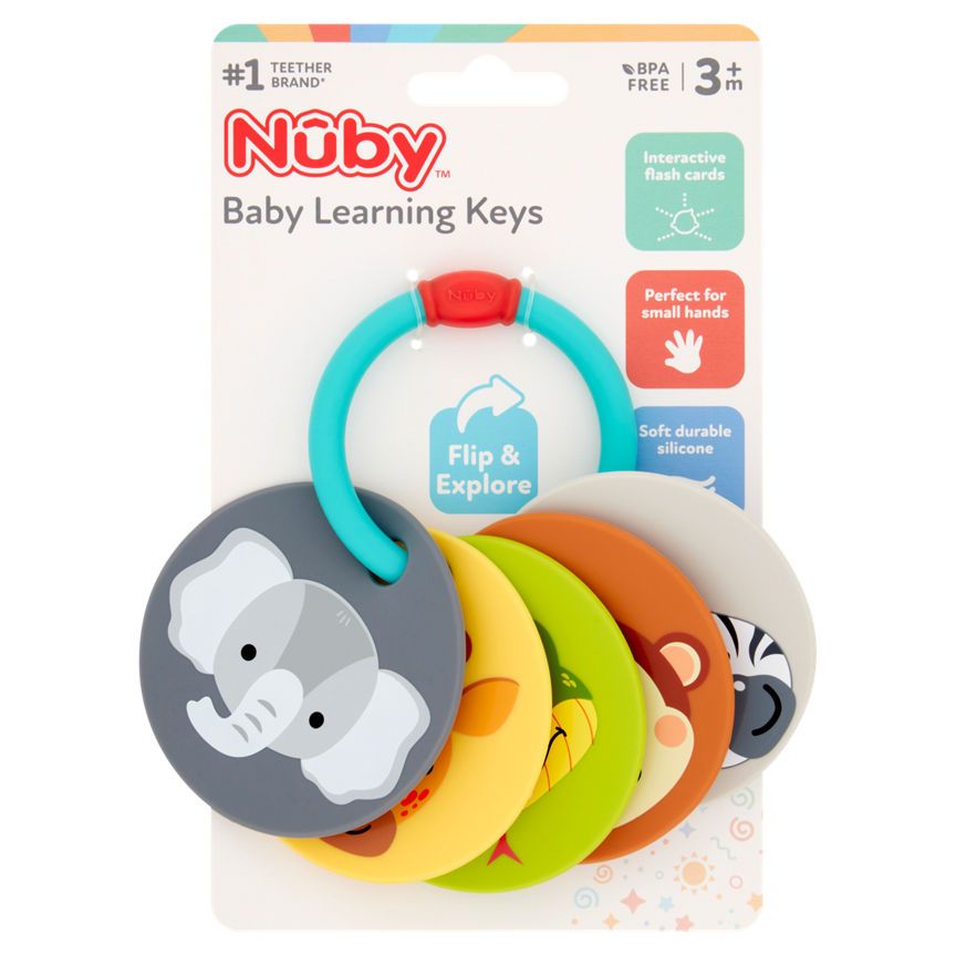 Nuby Baby Learning Keys 3+ Months