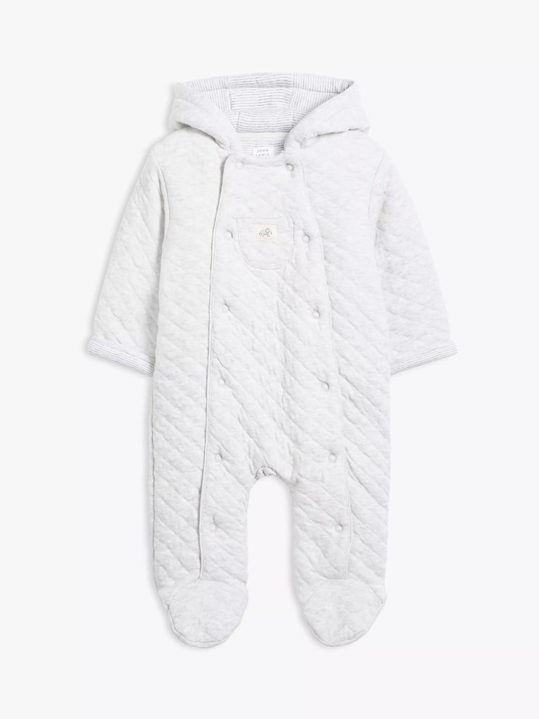 John Lewis Baby Quilt Wadded Pramsuit