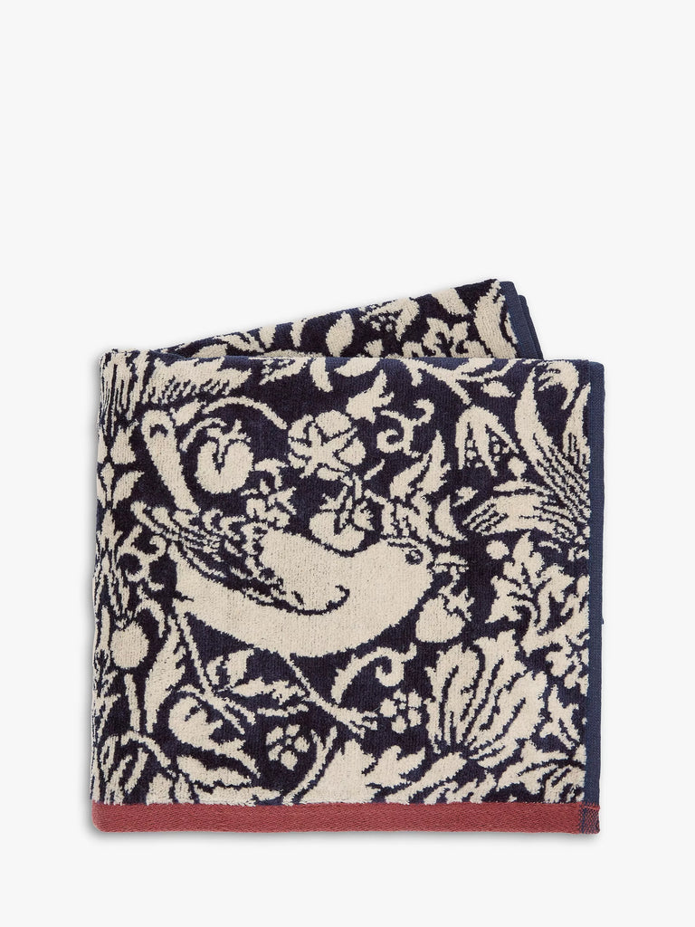 Morris & Co. Strawberry Thief Towels