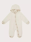 Monsoon Baby Teddy Pramsuit, Ivory