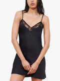 Chantelle Orchids Satin Chemise - McGrocer