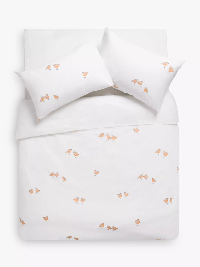 John Lewis Robins Duvet Covet Set