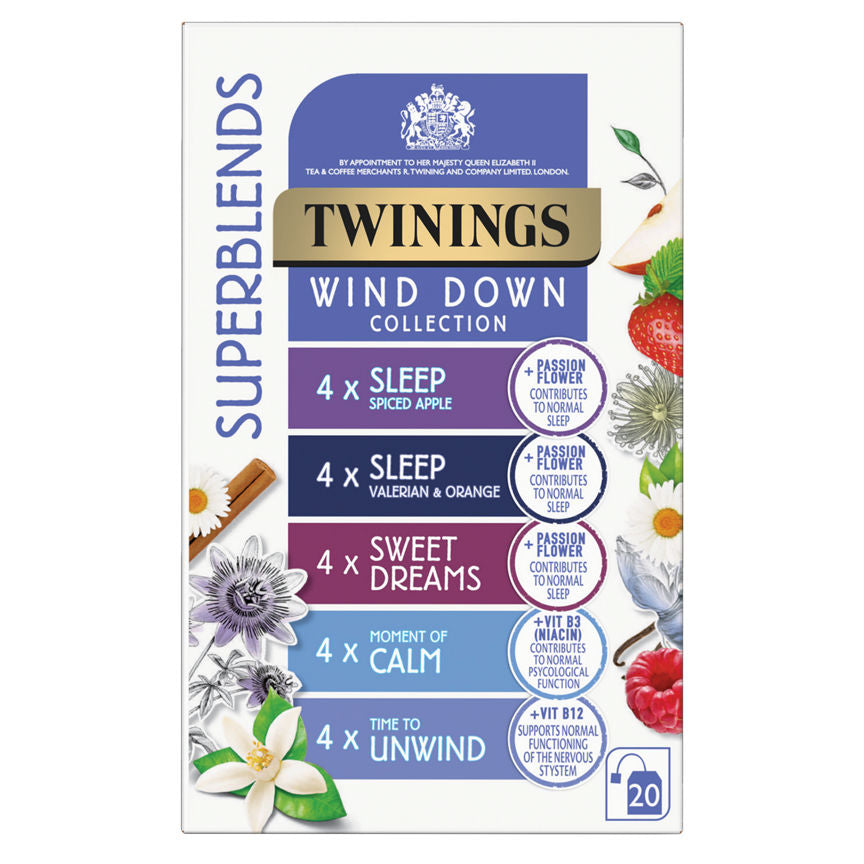 Twinings Superblends 20 Wind Down Collection 33.2g