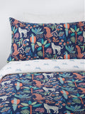 John Lewis Kids' Floral Jungle Reversible Duvet Cover and Pillowcase Set