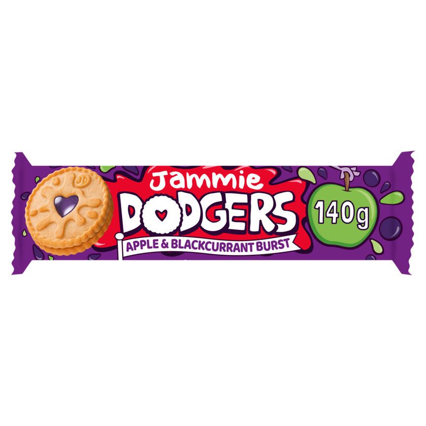 Jammie Dodgers Apple &amp; Blackcurrant Flavour 140g