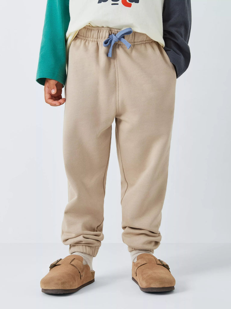 John Lewis ANYDAY Kids' Jersey Tapered Joggers