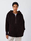 John Lewis Half Zip Borg Lounge Top - McGrocer