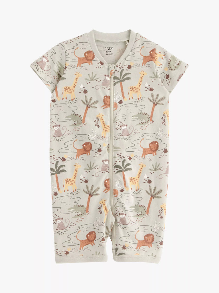 Lindex Baby Organic Cotton Jungle Bodysuit