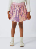 John Lewis Kids' Iridescent Sequin Skirt, Multi