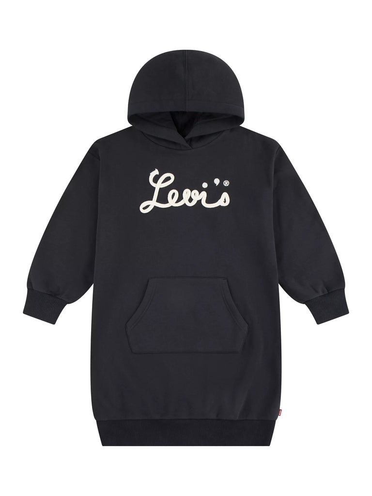 Levi's Kids' Logo Hoodie Dress, Black