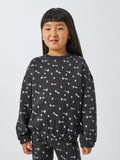 John Lewis ANYDAY Kids' Shooting Star Sweatshirt, Charcoal