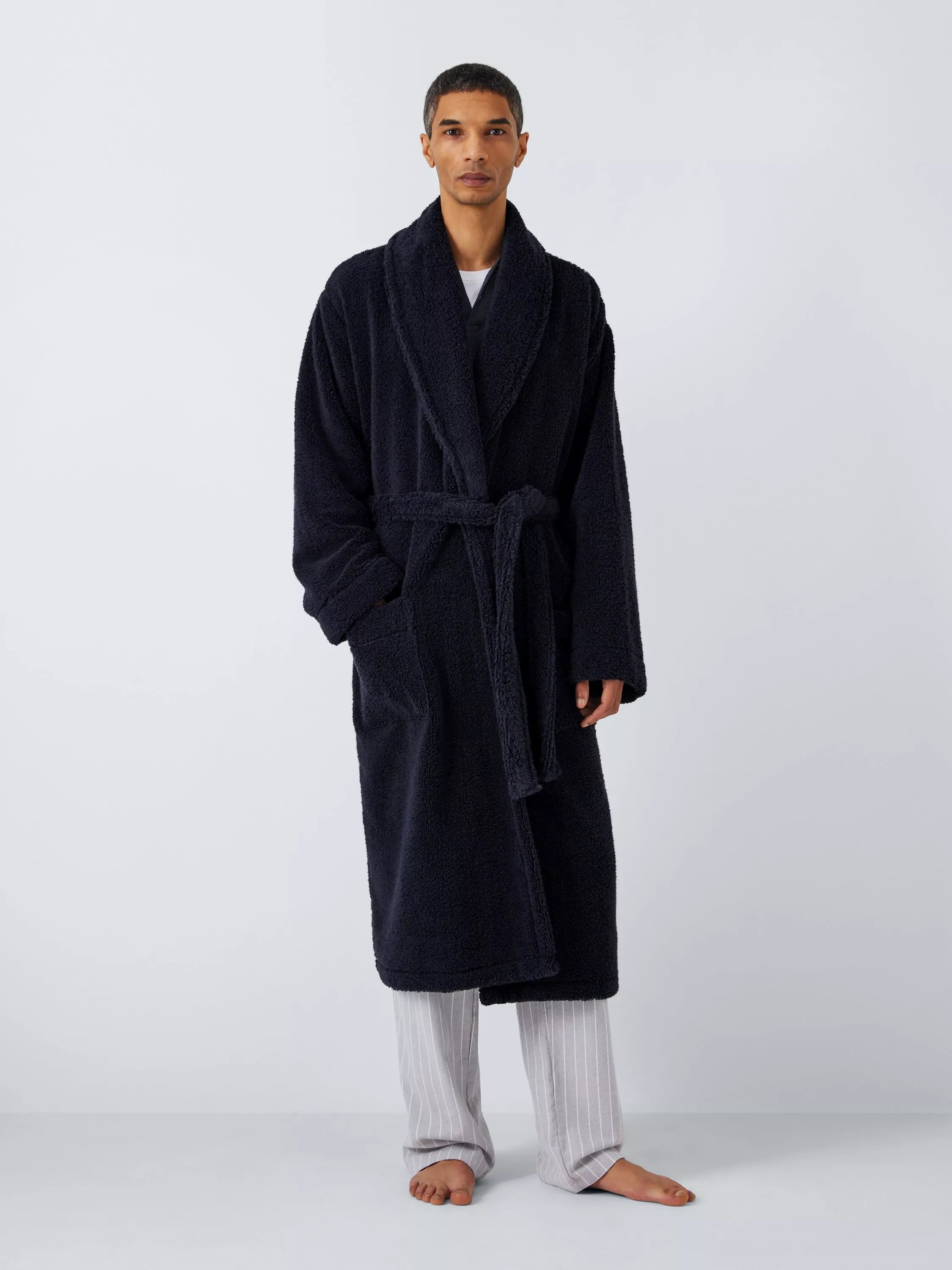 John Lewis Premium Snag-Resistant Towelling Robe - McGrocer