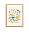 EAST END PRINTS Darcie Olley 'Bugs' Framed Print