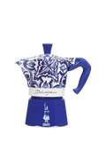 Bialetti Dolce & Gabbana Mediterranean Blue Moka Express Hob Espresso Coffee Maker