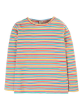 Frugi Kids' Lucia Organic Cotton Striped Top, Multi