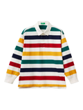 Benetton Kids' Stripe Rugby Shirt