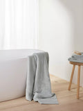 Bedfolk Plush Cotton Towels, Mist