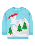 Frugi Kids' Elwood Knitted Polar Jumper