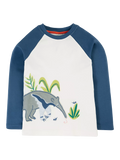 Frugi Kids' Alfie Raglan Top