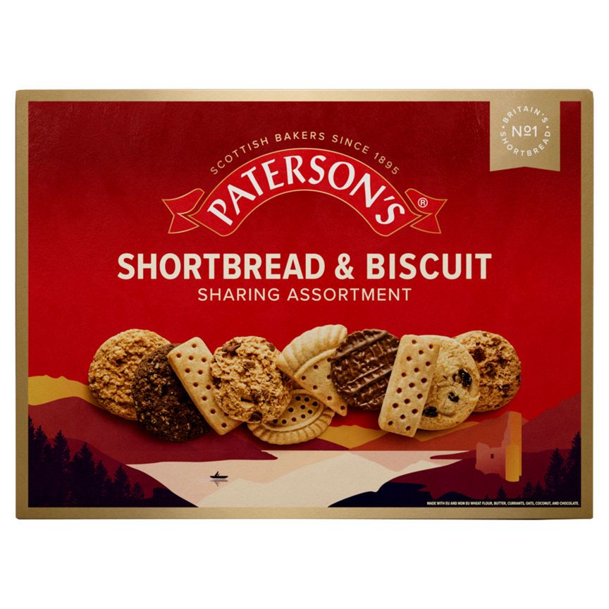 Paterson's Delicious Shortbread & Biscuit Assortment