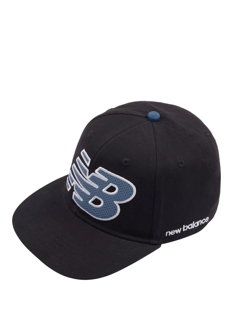 New Balance Kids' Snap Back Cap, Caviar