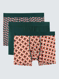 Justwears Pro Boxers Pack Of 3 Graphic Geos Collection