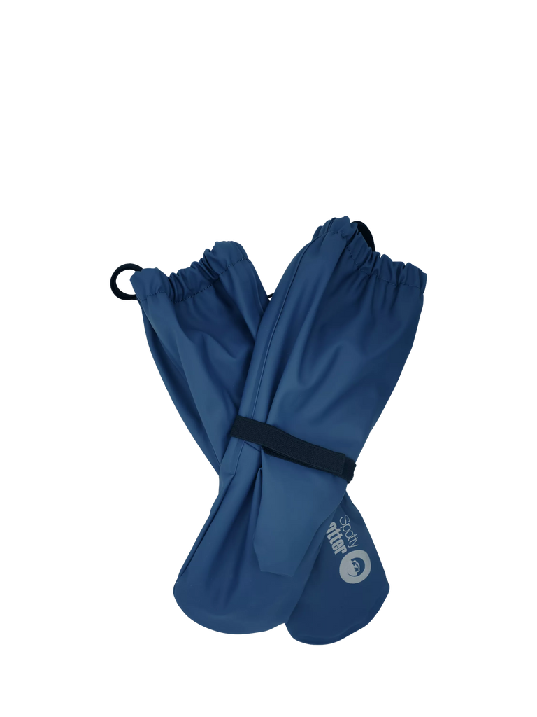 Spotty Otter Kids' Forest Ranger Waterproof Mittens, Navy